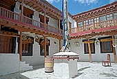 Ladakh - the royal palace of Stok 